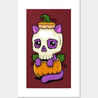 Pumpkitten Posters and Art